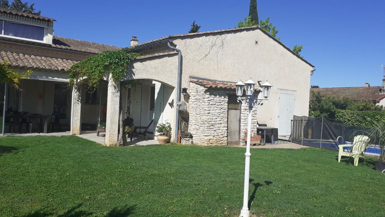 Chambres D'Hotes & Jacuzzi - A L'Ombre Des Amandiers Saint-Martin-dʼArdèche Exterior foto